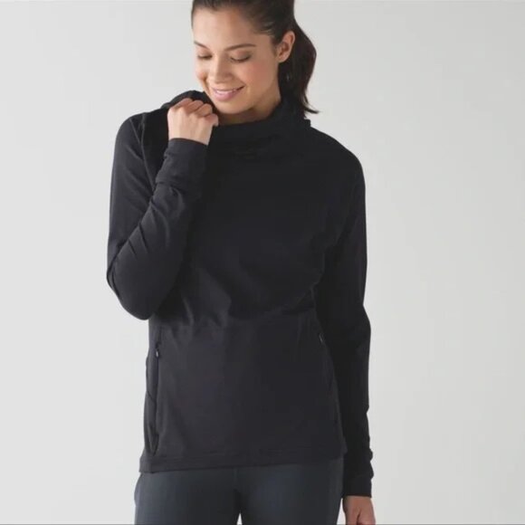lululemon athletica Tops - Lululemon Ready to Rulu Black Hoodie I Size 6